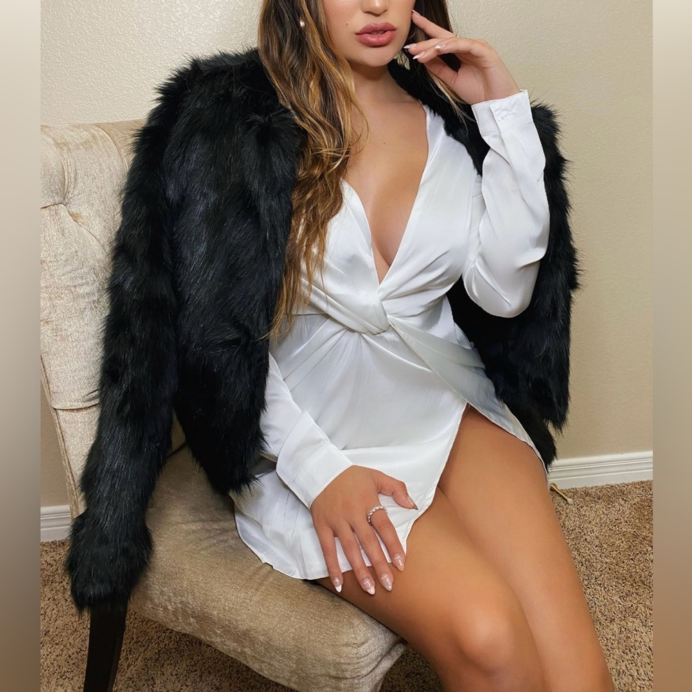 Faux Fur Coat
